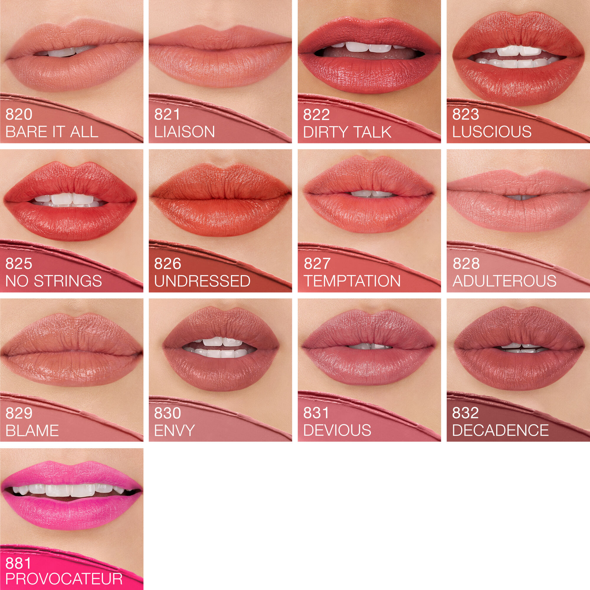 Explicit赤吻緞光唇膏| NARS Cosmetics