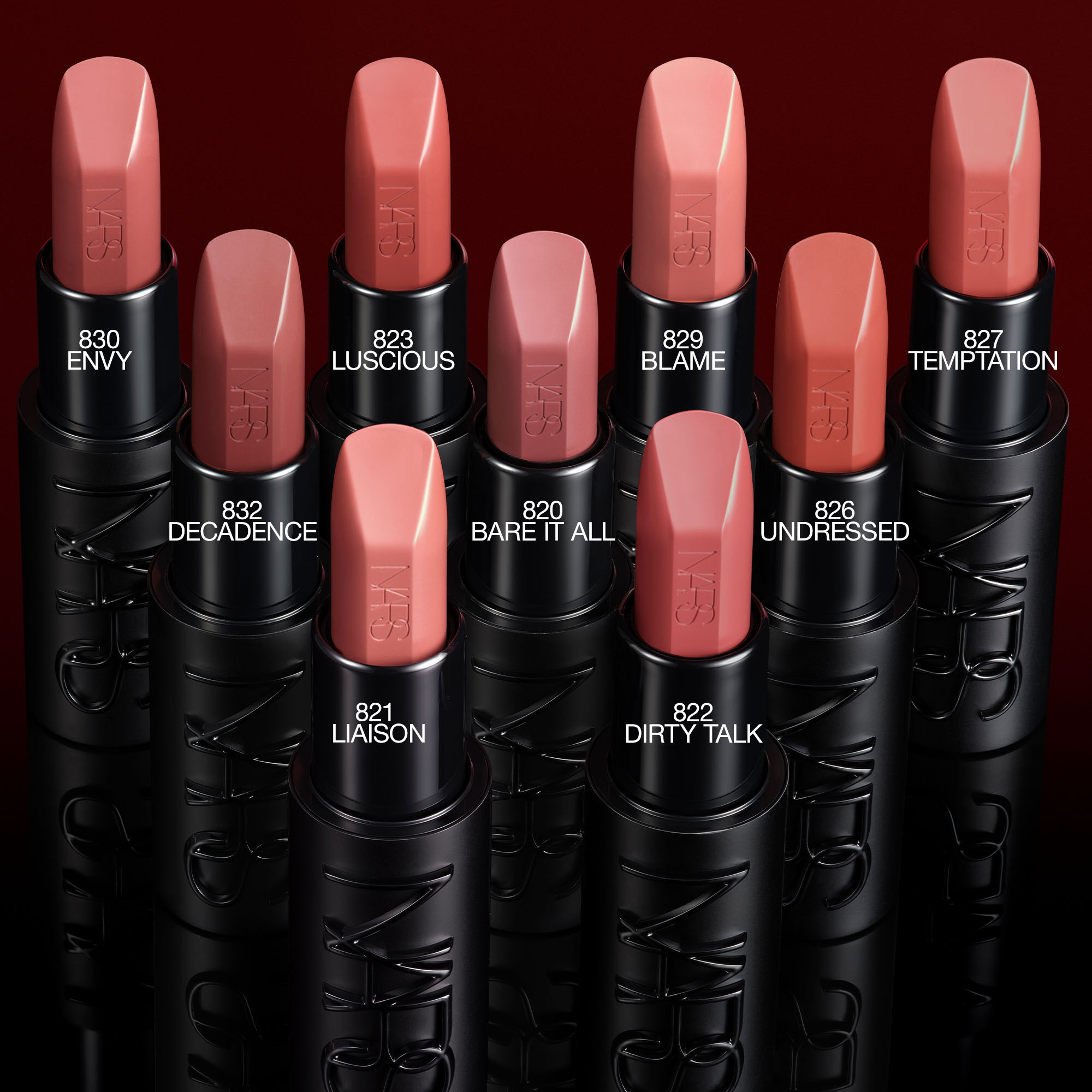 Explicit赤吻緞光唇膏| NARS Cosmetics