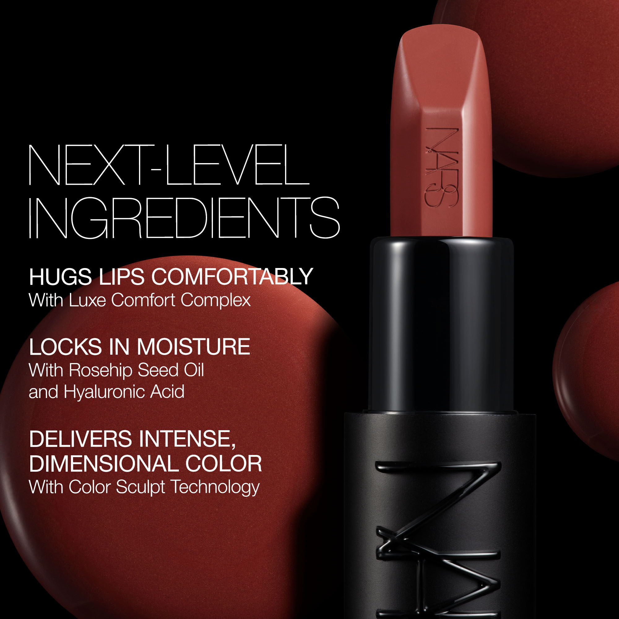 Explicit赤吻緞光唇膏| NARS Cosmetics